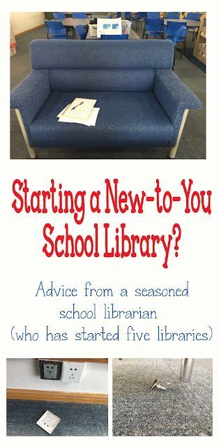 Mrs. ReaderPants: First Days of School in a New-To-You Library School Library Lessons, Elementary Librarian, School Library Decor, First Days Of School, School Library Design, School Library Displays, Library Media Specialist, Middle School Libraries, Library Media Center