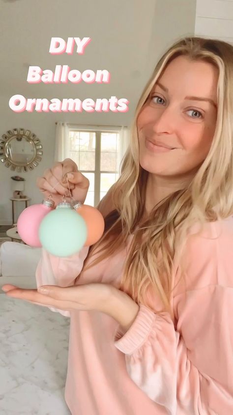 ✨Another inexpensive way to bring some new into your winter wonderland this Christmas As soon as I saw this back, I had to try it and… | Instagram Balloons On Christmas Trees, Christmas Ornaments With Balloons, Balloon Ornaments Diy, Diy Balloon Ornaments, Balloons As Ornaments, Balloon Ornaments Christmas, Christmas Tree Balloon Decorations, Balloon Christmas Tree Ornaments, Balloons On Christmas Tree