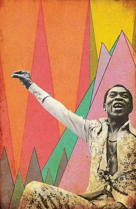 Fela Kuti, African Music, African History, Album Art, Digital Collage, African Art, Music Poster, Black Art, Music Art