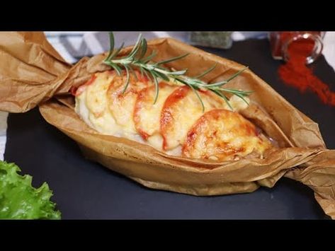 Tender and Juicy: How to Bake Chicken Breast in Parchment Paper - YouTube Parchment Paper Chicken, Bake Chicken Breast, Paper Chicken, How To Bake Chicken, Chicken Breast Dishes, Baked Chicken Breasts, Bake Chicken, Baked Chicken Breast, Parchment Paper