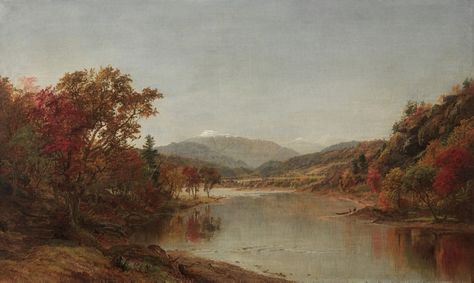 Search the Collection | Cleveland Museum of Art Mount Washington New Hampshire, Hudson River School, Autumn Lake, Horizontal Wall Art, New York Poster, Mount Washington, Visiting England, Fall Art, Vintage Landscape