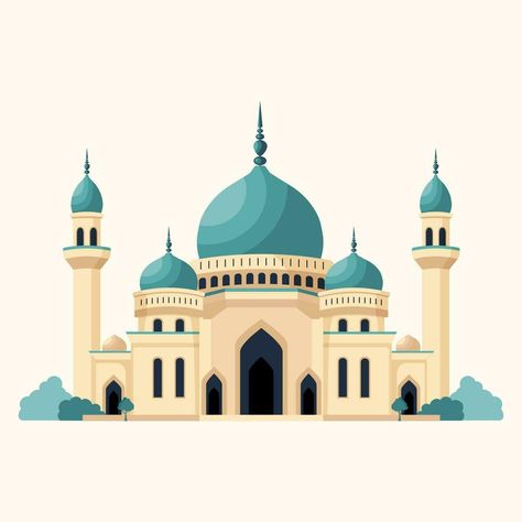 Vector mosque. Islamic design. Ramadan element. Arabic element for greetings. Mosque Graphic Design, Islamic Design Pattern, Mosque Vector, Tree Saw, Islamic Design, Cityscape Photos, Nature Backgrounds, Heart With Arrow, Background Banner