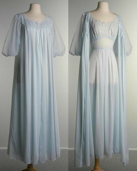 1950s Vanity, 1950s Shoes, Night Gowns, Vintage Nightgown, Sale Clothing, Coat Racks, Fantasy Dress, Historical Dresses, Nightgowns