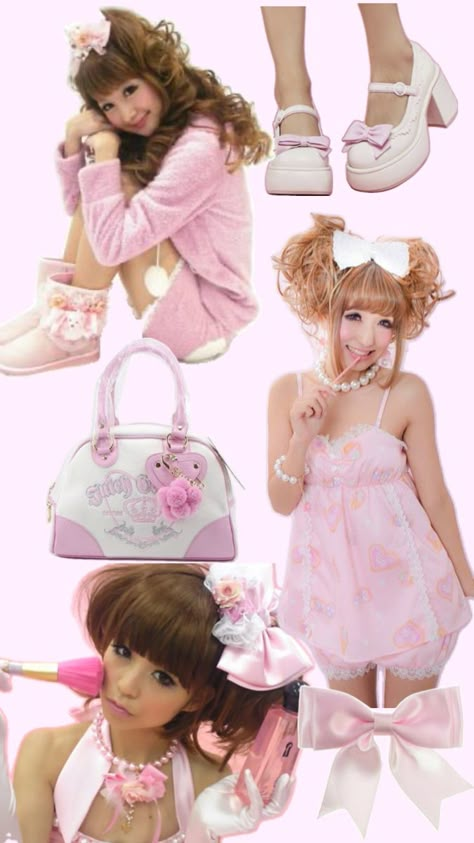 Hime gyaru, hyperfem, pink Gyaru Makeup, Outfit Inso, Hime Gyaru, Gyaru Fashion, J Fashion, Girls Dream, Harajuku Fashion, Cute Fits, Dream Clothes