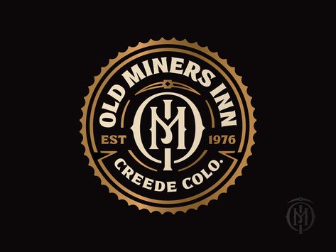 Mining Logo, Contemporary Branding, Family Logo, Photoshop Backgrounds Free, Trendy Logos, Old Logo, Bakery Logo Design, Badge Logo, Fashion Logo Design