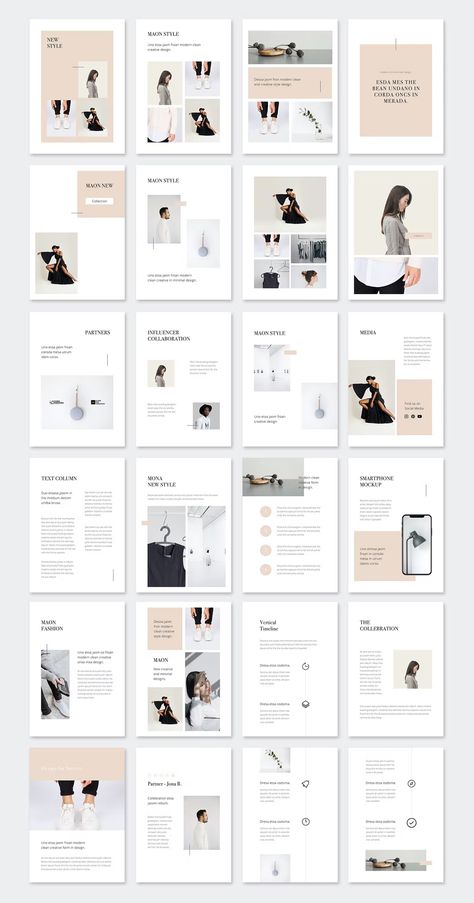 Vertical Powerpoint A4 and US Letter Template Vertical Powerpoint Template, Leaflet Layout, Booklet Layout, Catalogue Layout, Photobook Layout, 잡지 레이아웃, 포트폴리오 레이아웃, Page Layout Design, Portfolio Template Design