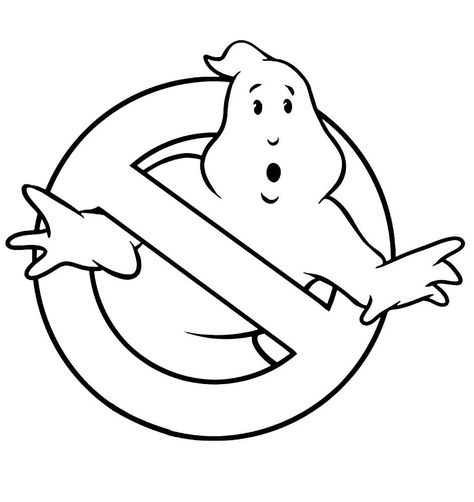 Ghostbusters Coloring, Ghostbusters Birthday, Ghostbusters Ghost, Ghostbusters Logo, Cricut Svgs, Party Boy, Kids Canvas, 90s Cartoons, Ghost Busters