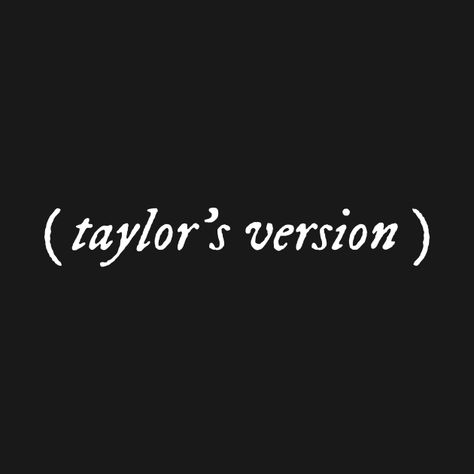 Taylor Swfit, Taylor Swift Merchandise, Taylor Swift Shirts, Taylor Lyrics, Taylors Version, Estilo Taylor Swift, All About Taylor Swift, Tattoo Font, Taylor Swift Videos