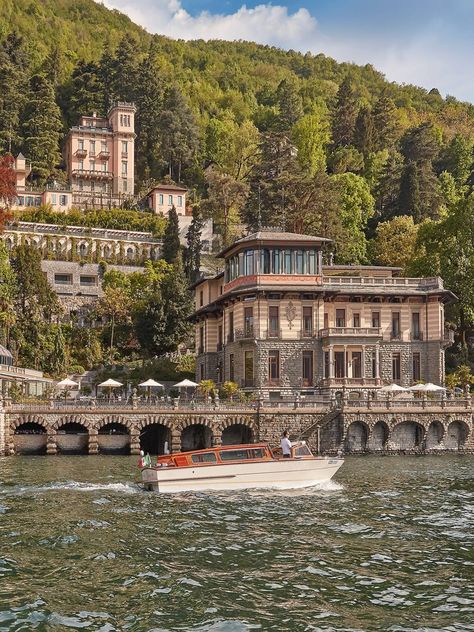 Lake Como Hotels, Italy Hotels, Lake Como Italy, Italy Aesthetic, Conde Nast Traveler, Beautiful Hotels, Beautiful Places To Travel, Dubrovnik, Lake Como