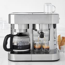 Espressione Stainless-Steel Coffee Maker & Espresso Machine Best Coffee Machines For Home, Stainless Steel Coffee Maker, Coffee Urn, Cappuccino Machine, Best Coffee Maker, Coffee And Espresso Maker, Percolator Coffee, Espresso Makers, Coffee Espresso