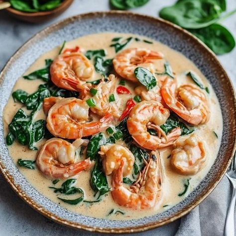 Creamy Coconut Tiger Prawns Recipe – Getfish Seafood Tiger Prawns Recipe, Tiger Prawn Recipe, Prawn Soup, Coconut Prawns, Tiger Prawns, Prawns Recipe, Seafood Dish Recipes, Filipino Dish, Prawn Recipes