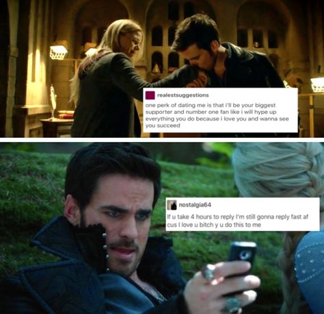 Captain Swan Fanfiction, Movie Fanart, Once Up A Time, Killian Jones, Emma Swan, Captain Swan, Because I Love You, Date Me, Captain Hook