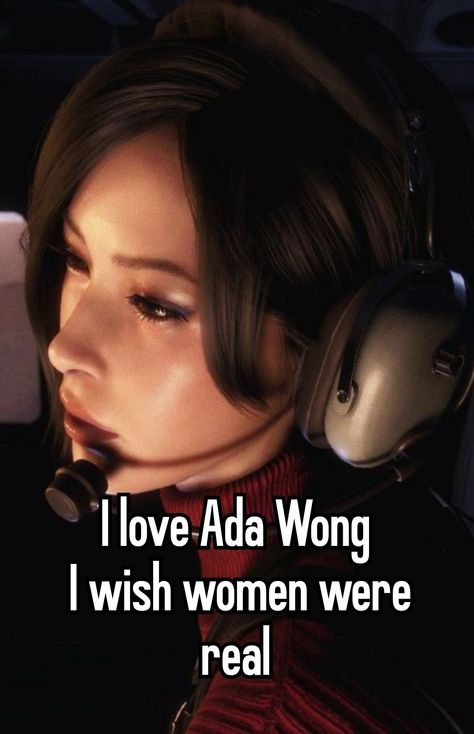 Ada Wang, Ada Wong Pfp, Re Biohazard, Ada Wong Whisper, Ada Resident Evil, Resident Evil 5, Men Kissing, Ada Wong, Comic Games