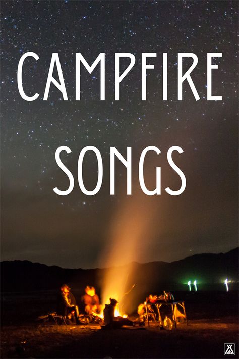 The Best Campfire Songs for Any Camping Trip | KOA Camping Blog Campfire Songs For Kids, Camping Songs, Camping Dramatic Play, Girl Scout Songs, Modern Camping, Preschool Camping, Camping Preschool, Campfire Fun, Campfire Games