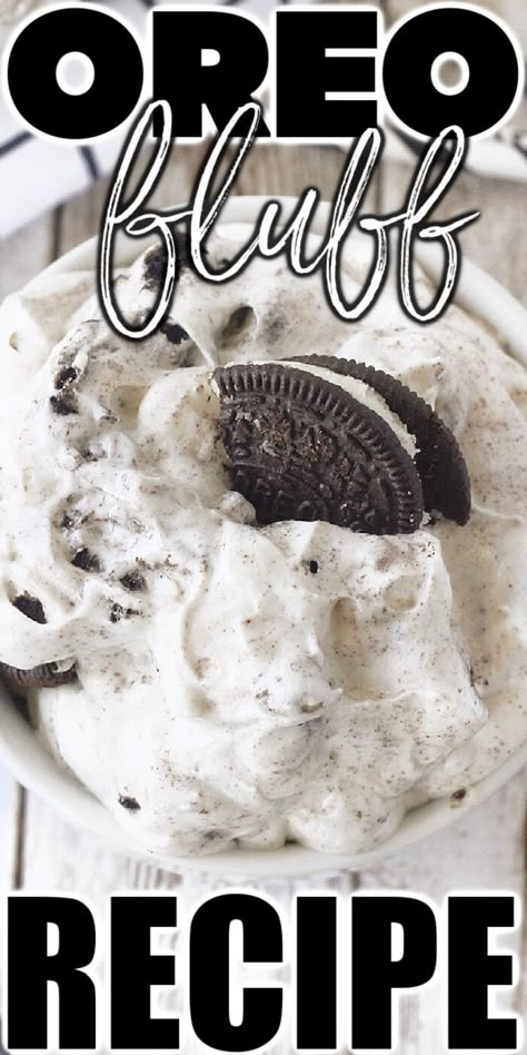 HOMEMADE OREO FLUFF Fluff Recipes Desserts, Oreo Fluff For A Crowd, Healthy Oreo Fluff, Low Calorie Oreo Fluff, Oreo Fluff Dessert Cool Whip, Oreo Cookie Fluff, Oreo Pudding Cool Whip Dessert, Oreo Fluff Dessert Cool Whip Easy, Oreo Fluff Salad