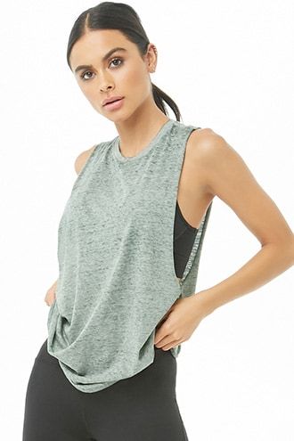 Tank Top Sports Bra Outfit, Sleeveless Tops, Fitted Sleeveless T-shirt For Workout, Stretch Tank T-shirt For Workout, Sleeveless Compressive Workout Tops, Athleisure T-back Tank Top For Yoga, Breathable Athletic Fit T-shirt For Yoga, Forever 21 Activewear, Sports Bra Outfit