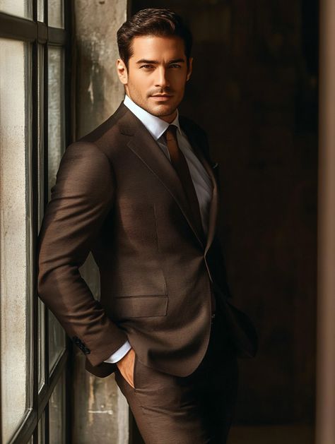 Embrace elegance with this deep chocolate brown suit, a statement of refined style and confidence. Perfect for making a lasting impression at any event. 

#SuitCentury #ClassicElegance #MensWear #SuitUp #GroomStyle #SharpDressedMan #WeddingDay #menswear #bespoke #tailor #sgtailor Dark Brown Tuxedo, Brown Velvet Suit, Chocolate Brown Suit, Brown Tuxedo, Brown Suit, Velvet Suit, Brown Suits, Sharp Dressed Man, Refined Style