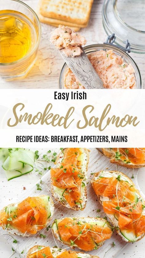 Salmon Recipe Ideas, Traditional Irish Breakfast, Smoked Salmon Pate, Smoked Salmon Recipe, Smoked Salmon Breakfast, Salmon Platter, Smoked Salmon Appetizer, Scotland Food, Irish Recipes Authentic