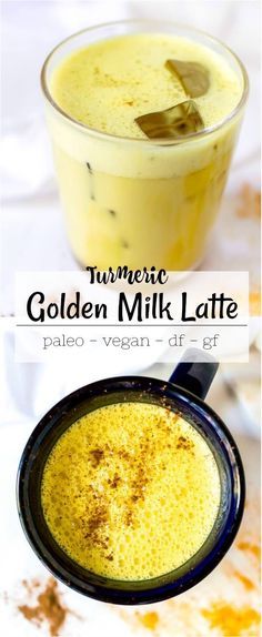 Golden Milk Turmeric Latte - turmeric recipes - turmeric recipes drinks - turmeric benefits recipes - recipes with turmeric - turmeric uses - turmeric drink - turmeric drink recipes - turmeric milk - turmeric golden milk - turmeric milk recipe - golden tea - turmeric yellow milk - turmeric golden - turmeric milk - milk and turmeric #turmericrecipes #goldenmilk Turmeric Recipes Drinks, Turmeric Milk Recipe, Turmeric Latte Recipe, Veggie Society, Turmeric Golden Milk, Rum Drinks Recipes, Turmeric Uses, Golden Milk Recipe, Turmeric Drink