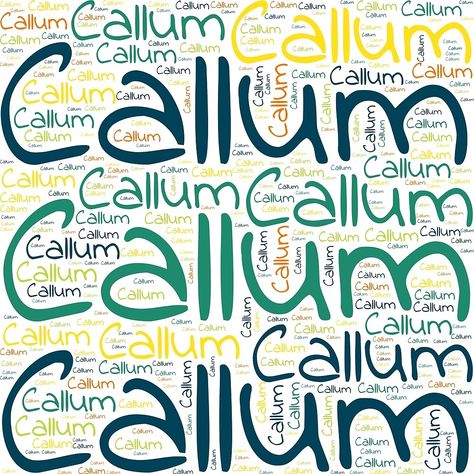 Callum, derived from the Gaelic term "Columba," meaning "dove," symbolizes peace and tranquility. This name has deep roots in Scottish heritage, often associated with St. Columba, the revered 6th-century missionary who founded a monastery on the Isle of Iona. Throughout history, Callum has represented not just serenity but also strength and wisdom. It evokes a sense of community and connection, inspiring those who bear it to embody compassion and leadership. Choosing Callum is embracing a legacy Cursive Hand Lettering, Isle Of Iona, St Columba, Text Artwork, The Letter C, Hand Lettering Typography, Modern Names, Deep Roots, Sense Of Community