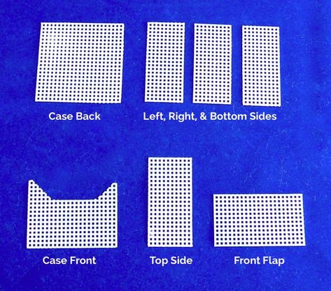 Gadget Organizer, Plastic Canvas Box Patterns, Canvas Coasters, Canvas Bag Diy, Plastic Canvas Coasters, Plastic Canvas Stitches, Checkbook Covers, Plastic Mesh, Diy Bags Patterns