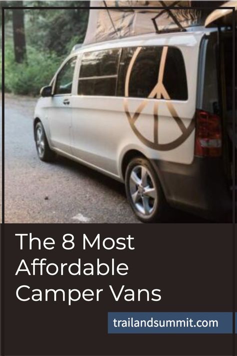 Buying a van can cost you a significant chunk of change if you don’t know where to look. To get you started, we’ve put together this list of the least expensive and budget-friendly camper vans on the market today. #campervan #newvan #vanlife Small Truck Camper, Small Camper Vans, Used Camper Vans, Adventurous Life, Camper Storage, Van Build, Small Campers, Cold Weather Camping, Camper Van Conversion