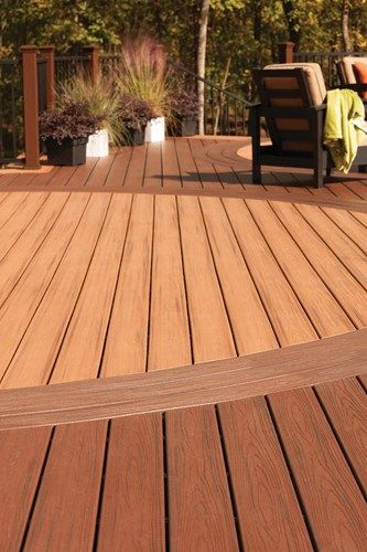 Two-Tone Deck Inspiration to Elevate Your Outdoor Space Two Story Deck, Best Color Combos, Trex Enhance, Deck Stair Railing, Deck Inspiration, Deck Wood, Maintenance Free Deck, Second Story Deck, Composite Deck Railing