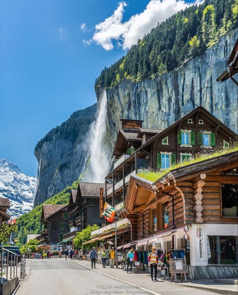 Lauterbrunnen, Switzerland's most beautiful Village! 📷: [instagram.com/g.j.u.photography] Lauterbrunnen Switzerland, Switzerland Photography, Places In Switzerland, Switzerland Travel, World Cities, Winter Pictures, Beautiful Villages, Beautiful Country, Amazing Destinations