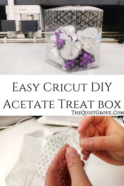 Cricut Projects Easy, Cricut Projects Beginner, Treat Box, Diy Cricut, Cricut Projects Vinyl, 3d Projects, Treat Boxes, Cricut Crafts, Craft Fairs