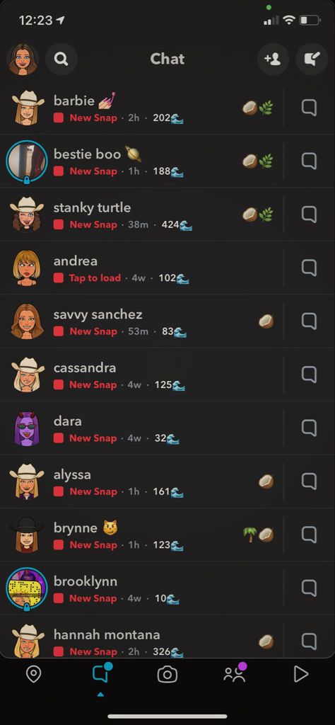 Snapchat Names For Friends List, Snapchat Organization Names, Snapchat Recents List, Snap Recents, Snapchat Recents, Bsf Emojis, Snap Names, Boyfriend Sayings, Friends Snapchat