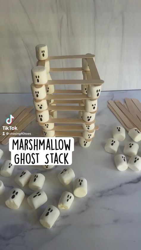 Marshmallow Activities, Halloween Stem Activities, Halloween Activities Preschool, Fun Halloween Party Games, Halloween Stem, Halloween Party Activities, Halloween Science, Halloween Classroom, Stem Crafts