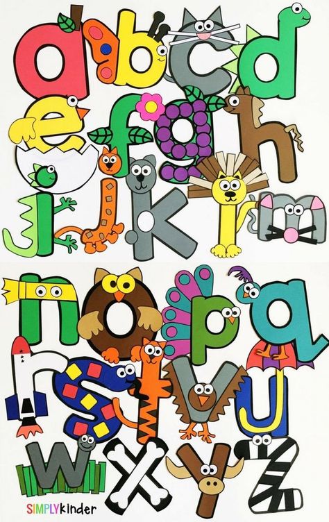 Disney Classroom Decor - Simply Kinder Alphabet Notebook, Smart Boards, Alphabet Crafts Preschool, Abc Crafts, Alphabet Letter Crafts, Kindergarten Art Projects, Name Crafts, Abc Activities, Alphabet Crafts