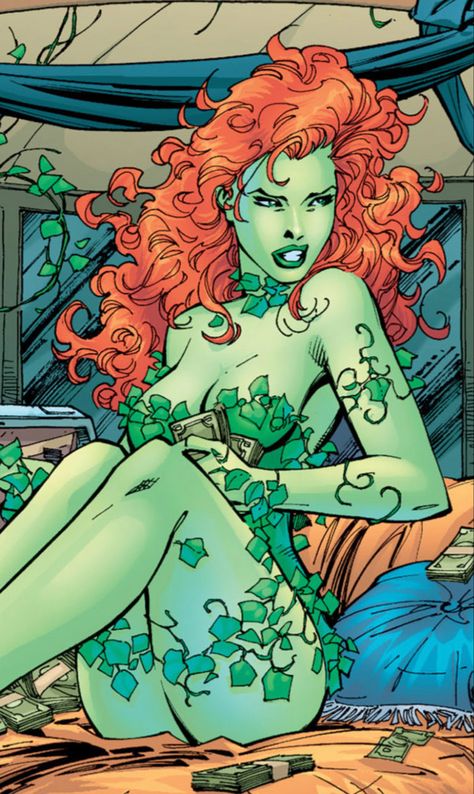 poison ivy Red Head Cartoon, Poison Ivy Comic, Dc Poison Ivy, Pamela Isley, Poison Ivy Dc Comics, Ivy Costume, Poison Ivy Cosplay, Poison Ivy Costumes, Poison Ivy Batman