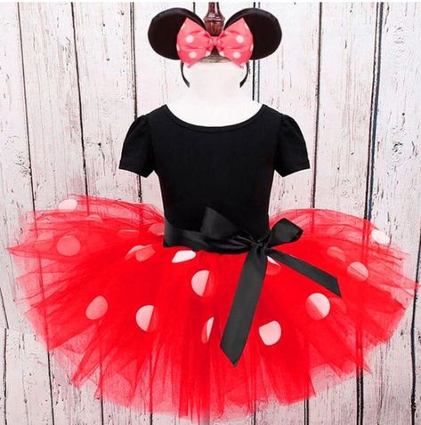 1 Year Birthday Dress, Minnie Mouse Tutu Dress, Xmas Party Dresses, Girls Christmas Party, Minnie Mouse Tutu, Newborn Baby Dresses, Baby Baptism Dress, Cartoon Bow, Baby Party Dress