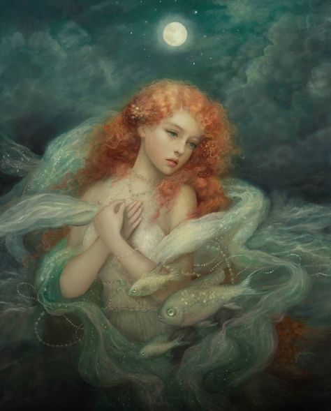 Annie Stegg, Fairy Paintings, Mermaid Painting, Photography Pics, Mermaids And Mermen, Fairytale Art, Mermaid Art, Ethereal Art, Fantasy Artwork