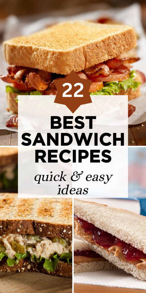 Deli Sandwiches Recipes, Lunch Dinner Ideas, Light Sandwiches, Deli Style Sandwiches, Sandwhich Recipes, Best Sandwich Recipes, Classic Grilled Cheese, Easy Sandwich Recipes, Deli Sandwiches