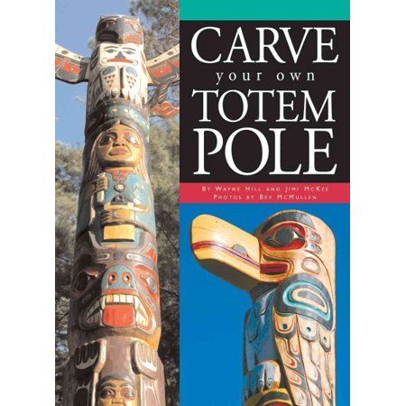 A well-illustrated guidebook that includes the history of totem-pole carving and its West Coast native tradition, and instructions and ideas on how to design and carve a totem-pole as either a traditional design or in a personal folk-art motif. Arte Haida, Denver Art Museum, Totem Poles, West Coast Fashion, Modern Tools, Create Drawing, Totem Pole, World Of Books, Native Art