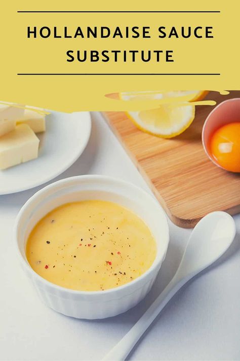 There are a lot of scrumptious alternatives to hollandaise sauce. Béarnaise Sauce and Mock Hollandaise Sauce are great substitutes. Faux Hollandaise Sauce, Hollandaise Sauce Substitute, Mock Hollandaise Sauce, Fake Hollandaise Sauce, No Butter Hollandaise Sauce, Hollandaise Sauce No Lemon Juice, Hollandaise Sauce Without Lemon, Newberg Sauce, Hollandaise Sauce Uses