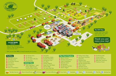 Bocketts Farm Park Farm Map, Farm Tourism, Zoo Map, Camping Planning, Game Card Design, Sign System, Farm Layout, Farm Business, Info Graphic