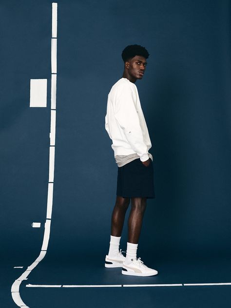 Sports Editorial, Outdoor Editorial, Athleisure Photoshoot, Puma Ralph Sampson, Sport Editorial, Streetwear Lookbook, Sports Fashion Editorial, Ralph Sampson, Athleisure Men