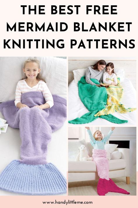 Discover the best free mermaid blanket knitting patterns that transform cozy blankets into magical mermaid tails. Perfect for all skill levels, these patterns provide step-by-step instructions to create beautiful, whimsical gifts or stylish home accessories. Dive into creativity with our collection today! Knitted Mermaid Tail Pattern, Nitting Ideas, Hunters Bedroom, Mermaid Blanket Pattern, Free Mermaid Tails, Mermaid Tail Blanket Pattern, Knitted Mermaid Tail Blanket, Summer Knitting Projects, Knitted Mermaid Tail