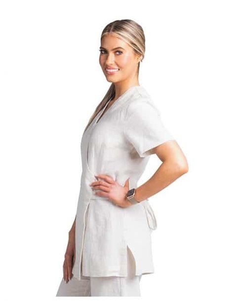 Elegant Spa Uniforms Australia | Buy Now, Pay Later | Spring Spa Wear Spa Wear, Spa Uniform, Remove Wax, Spring Spa, Beauty Therapy, Medical Uniforms, Uniform Design, Luxury Spa, The Spa