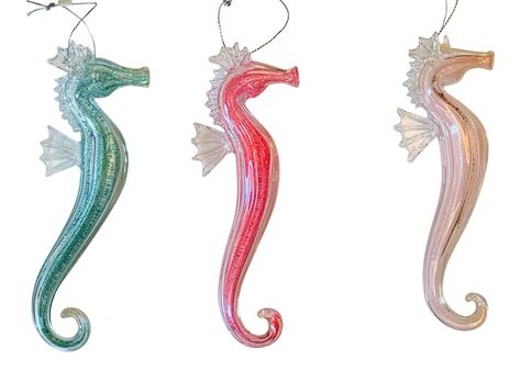 Seahorse Christmas, Teddy Bears Valentines, Holiday Countdown, Horse Ornaments, Bear Valentines, Christmas Train, Holiday Store, Kurt Adler, Seahorses