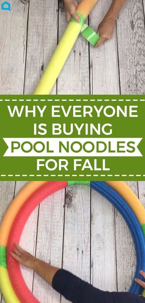 Diy Wreath Tutorial, Noodle Ideas, Pool Noodle Wreath, Pumpkin Wreath Diy, Noodles Ideas, Pool Noodle Crafts, Decor Makeover, Fall Crafting, Recycling Crafts