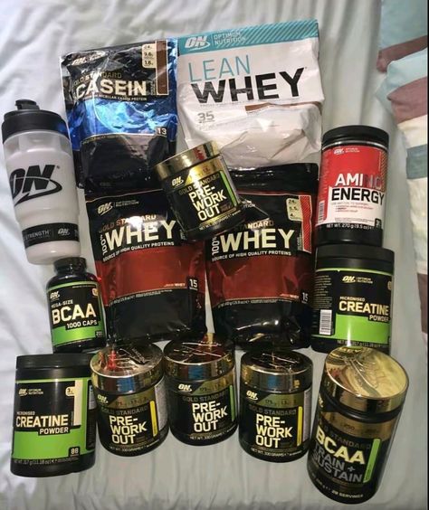 Protein Aesthetic Gym, Gym Supplements Aesthetic, Gym Wishlist, Workout In The Morning, Creatine Benefits, Gym Protein, Weight Gain Workout, Gym Supplements, Fitness Vision Board