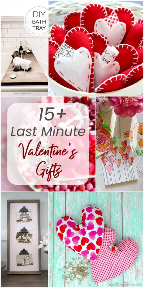 Valentine Gift Handmade, Easy Valentine Crafts For Adults, Last Minute Valentines, Simple Valentines Gifts, Homemade Valentines Gift, Handmade Valentine Gifts, Diy Easter Gifts, Valentines Gift Bags, Valentine Gifts For Mom