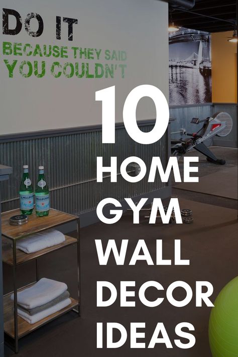 Workout Room Colors, Home Gym Ideas Small Garage, Garage Gym Ideas Small, Workout Room Design, Cute Home Gym, Home Gym Wall Decor, Home Gym Wall, Home Gym Ideas Small, Workout Room Decor