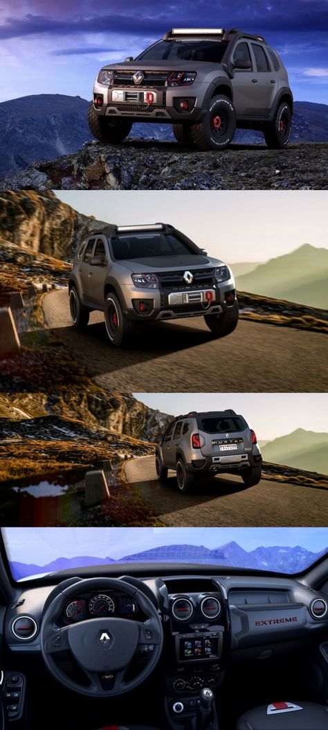 Sao Paulo Auto Show 2016: Renault Duster Extreme Concept Displayed Dacia Duster Modified, Renault Duster Modified, Thar Modified, Renault Duster, Dacia Duster, Nissan Infiniti, Classy Cars, Off Road Adventure, Dusters