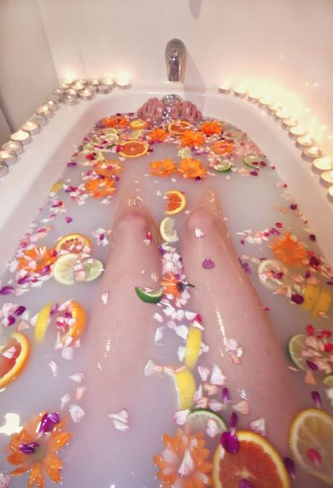 Bathtubs, In Water, Rose Petals, Spa, Bath, Shower, Tumblr, Water, For Sale