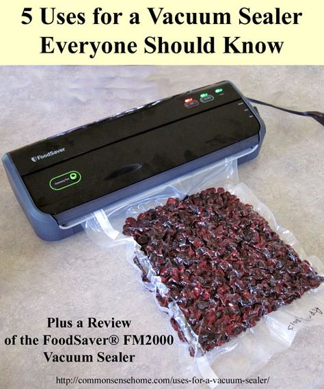 5 Uses for a Vacuum Sealer Everyone Should Know, Plus FoodSaver® FM2000 Vacuum Sealer Review and Giveaway. Vacuum Sealers protect more than just food. Vacuum Sealing Food, Food Saver Vacuum Sealer, Mini Vacuum, Canned Food Storage, Vacuum Sealers, Emergency Food, Pita Chips, Dehydrated Food, Food Saver